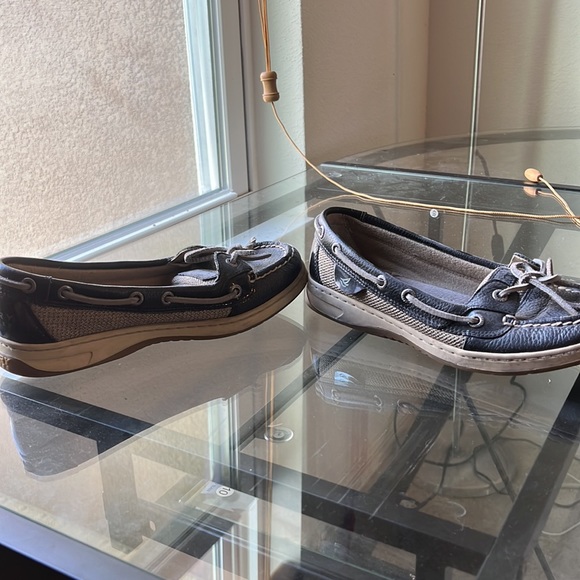 Navy blue Sperry Top-Sider shoes size 6 womens - Picture 3 of 6